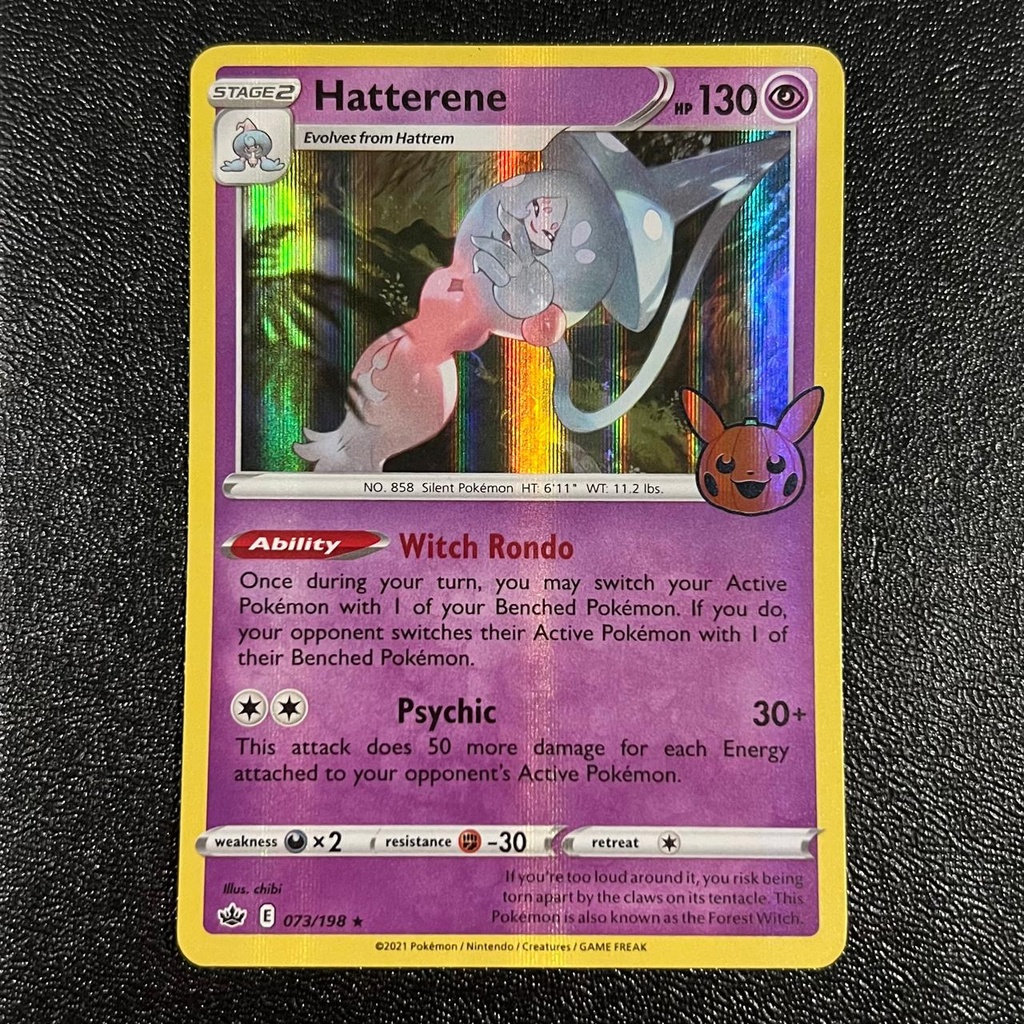 Hatterene Halloween Holo 73/198 (State A)