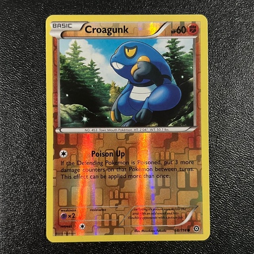 Croagunk Rev Holo 58/114 (State A)