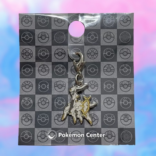 Pokemon Centre Arceus Metal Charm