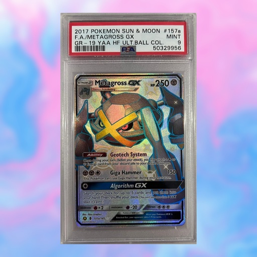 Pokemon newest Metagross GX 157a/145